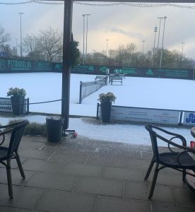 Park gesloten i.v.m. sneeuw